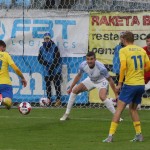 Jaroslav Málek (s číslem 7) právě střílí druhý gól Opavy. Foto: Vladimír Žurek